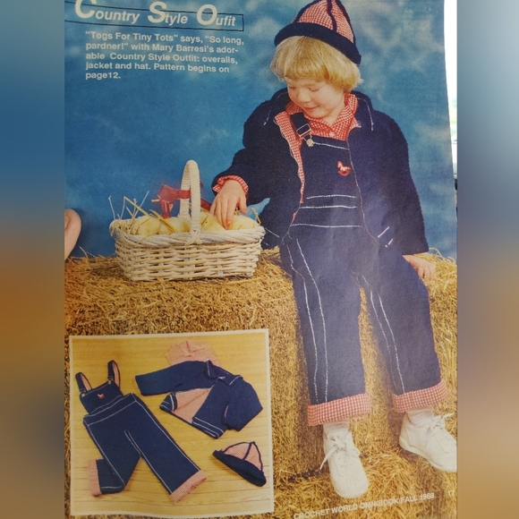 Vintage Crochet World Omnibook Magazine Fall 1988 - Picture 3 of 7